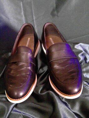 Cole Haan Original Grand Loafers Genuine Leather Shoes 10.5